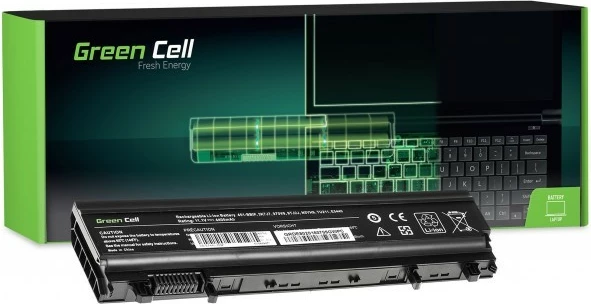 Bateri laptop Green Cell DE80 për Dell Latitude E5440/E5540, 4400mAh, 11.1V, e zezë