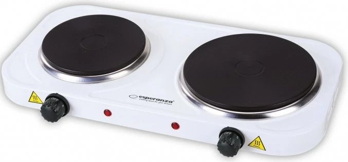 Sobë elektrike Esperanza EKH014W me 2 zona, e bardhë