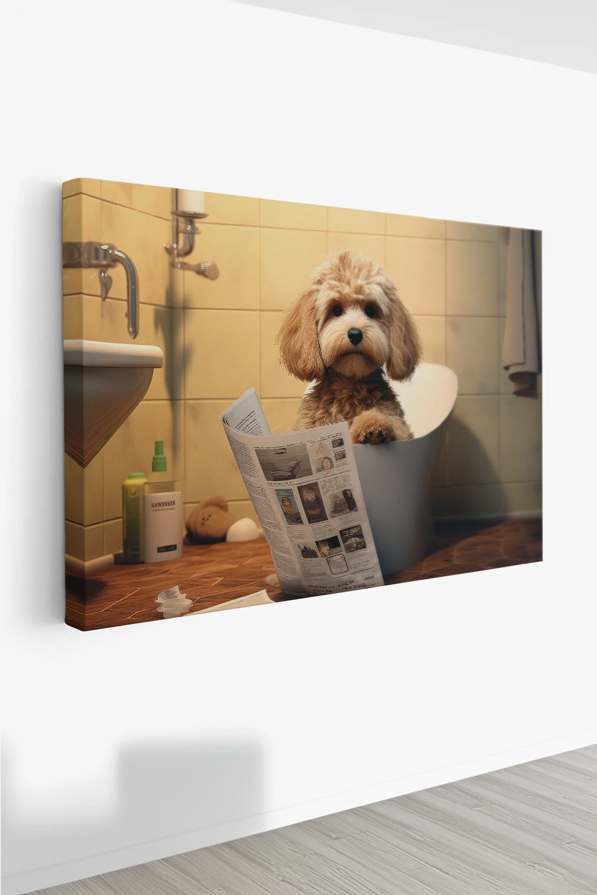 Pikturë dekorative në kanavacë, shumëngjyrëshe, Wallity Ersyaıhyvn31, 70x100cm