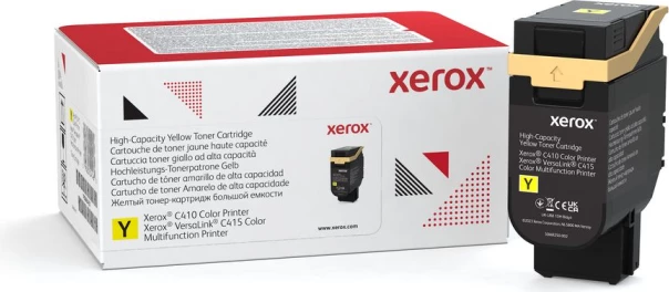 Toner Xerox 006R04767 kapacitet i lartë 7000 faqe për C410/C415, e verdhë