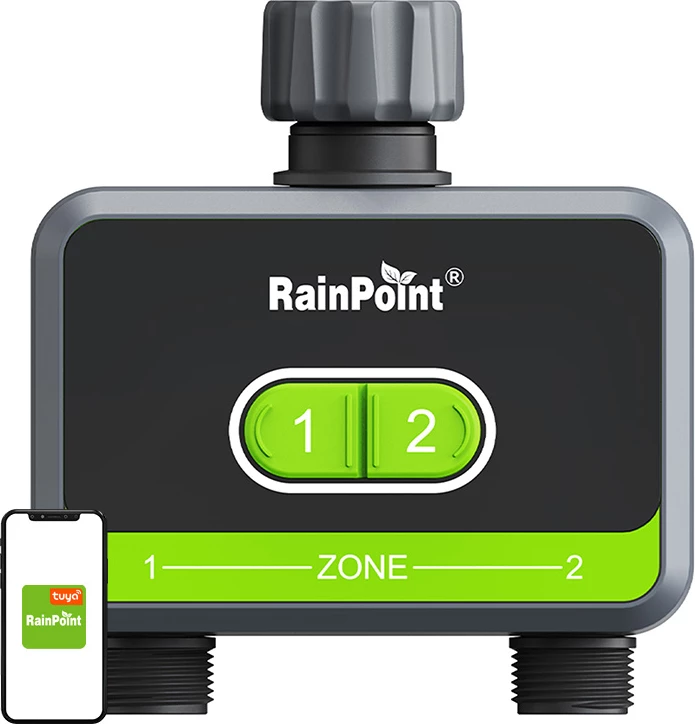 Kontrollues ujitjeje RainPoint HTV210B + HWG009WB me aplikacion, 2 zona