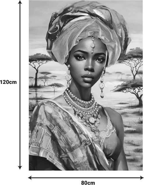 Pikturë kanavacë Zerbera, shumëngjyrëshe, 80x3x120cm