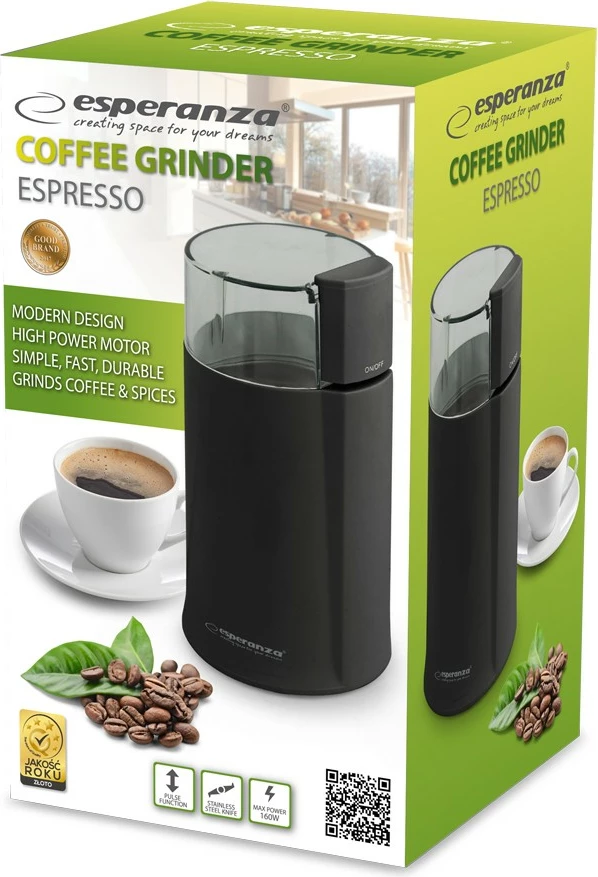 Bluajse kafeje Esperanza EKC001K, 50g, 160W, e zezë