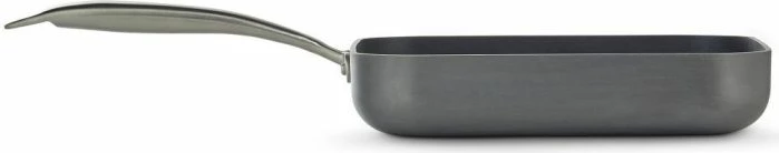 Tigan grilli VonShef 9007963 24 cm (9.7\") katror, alumin i anodizuar i fortë, për induksion, i zi