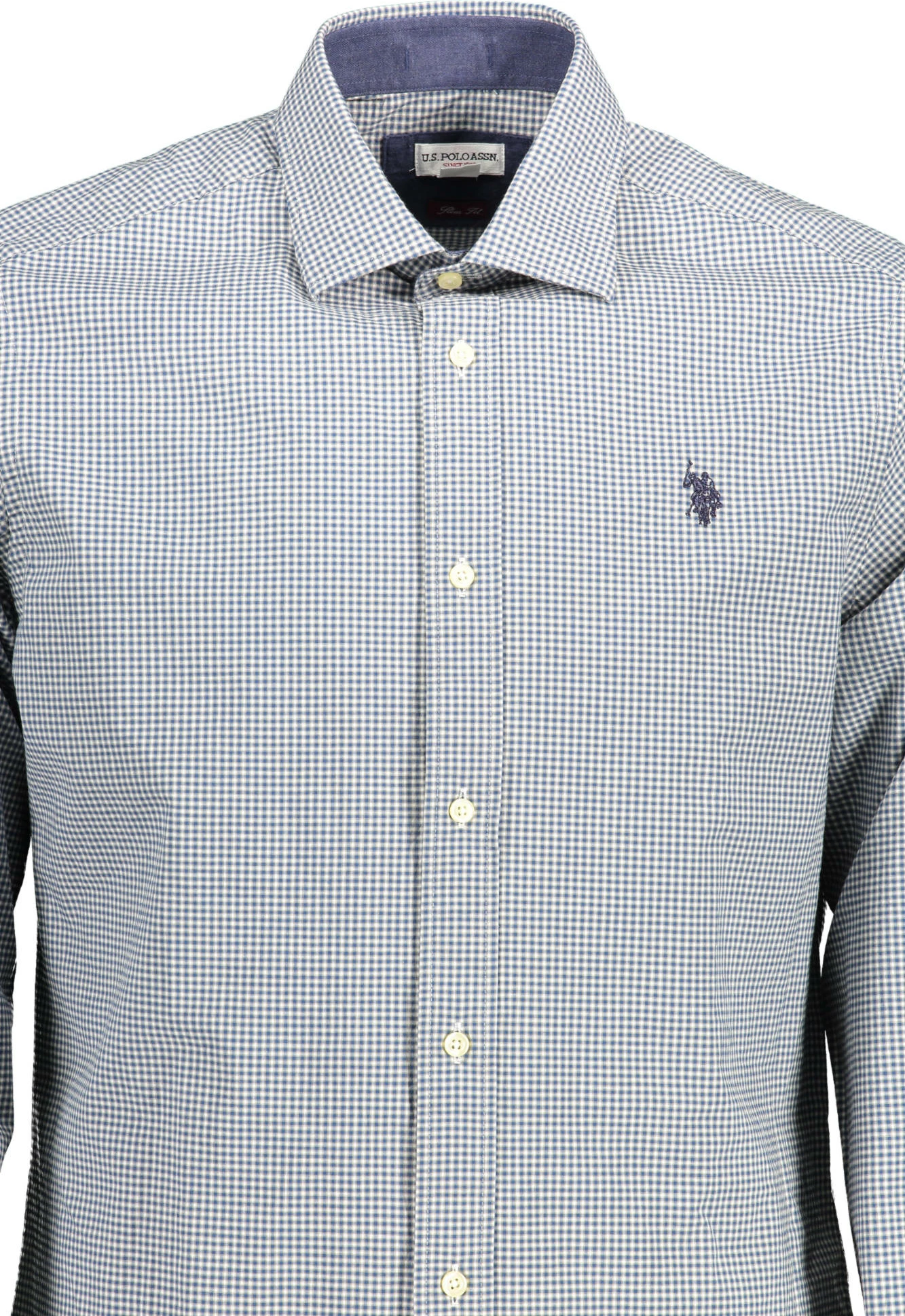 Këmishë për meshkuj U.S. POLO, e kaltër e çelët
