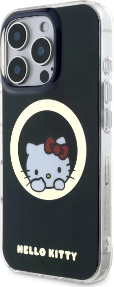Mbështjellës Hello Kitty IML Sweet Kitty MagSafe për iPhone 16 Pro Max, Zi