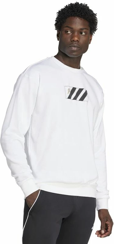 Duks për meshkuj adidas, i bardhë