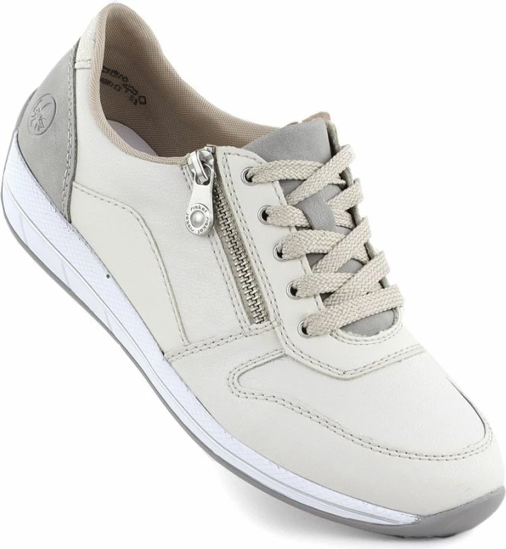 Atlete lëkure për femra Rieker, krem