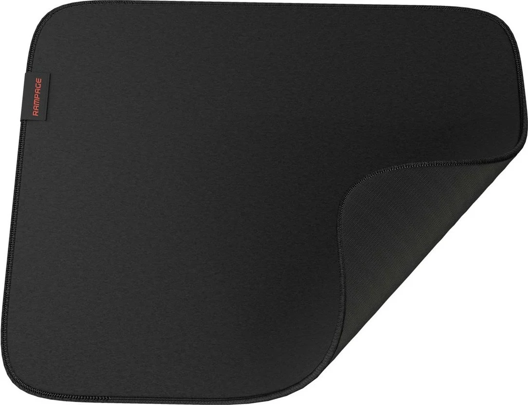 Mauspad Rampage Pulsar Pro S, 29x24 cm, tkaninë jacquard, e zezë