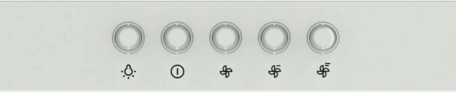 Aspirator kuzhine tip oxhaku, Gorenje, WHC629E4X, 60 cm, 450 m³/h, 3 shpejtësi, LED, kontrolle me butona, çelik