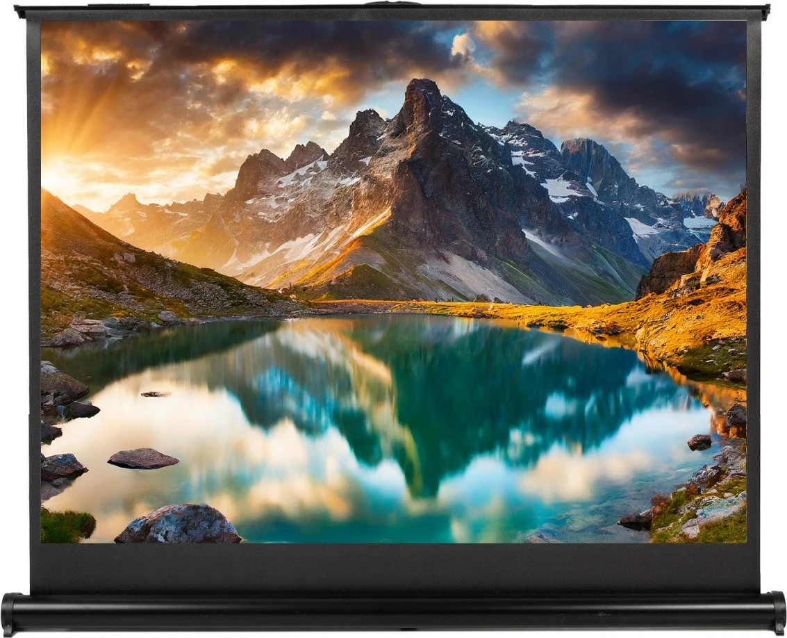 Ekran portativ për projektor Maclean MC-962, 40 inç, 16:9, i zi