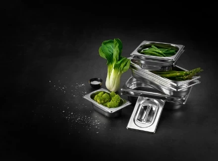 Set i gatimit me avull AEG A9OZS10, prej çeliku inox