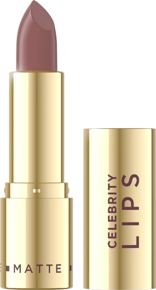 Buzëkuq mat krem Eveline Cosmetics Celebrity Lips Matte 507 Bare për femra, 1 art