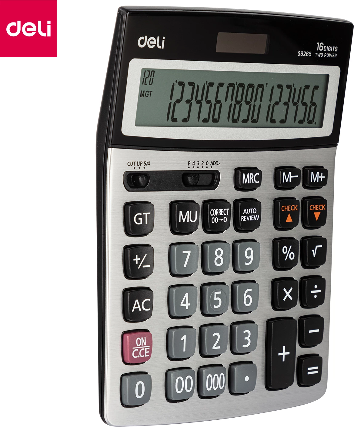 DELI Kalkulator 16 Shifror 39265