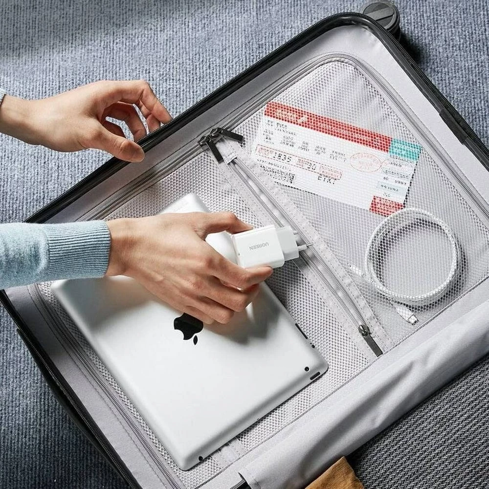 Karikues UGREEN 20W, USB-C, Power Delivery 3.0 & Quick Charge 4.0+, i bardhë