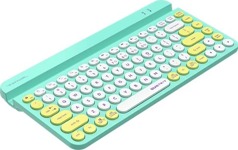 Kasë A4 Tech FStyler FBK30, wireless, Bluetooth + 2.4GHz, e gjelbër