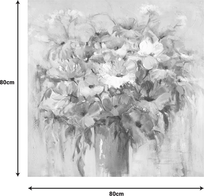 Pikturë kanavacë Spino II Inart 80x3x80cm