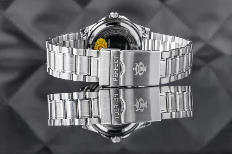 Orë dore meshkuj PERFECT P012-01, e zezë