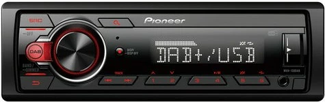 Radio veture Pioneer MVH-130DABAN, DAB+, USB, e zezë
