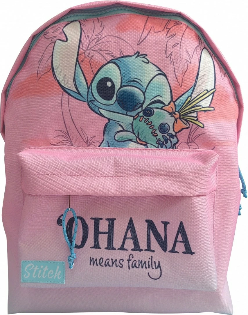 Çantë shpine Kids Euroswan Lilo & Stitch ST00032, 29 cm, rozë/azure, për vajza