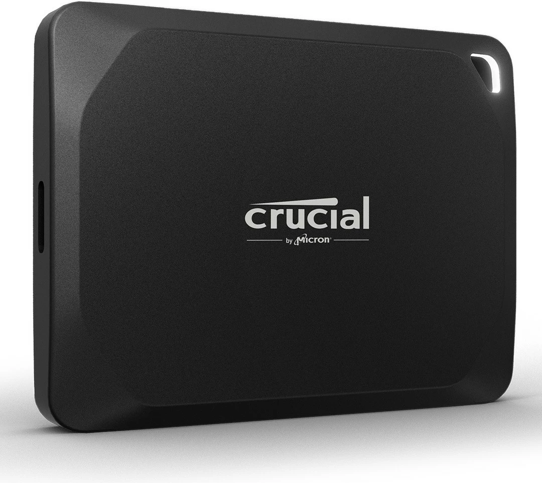 SSD i jashtëm Crucial X10 Pro 2TB, USB-C 3.2 Gen2 2x2, i zi