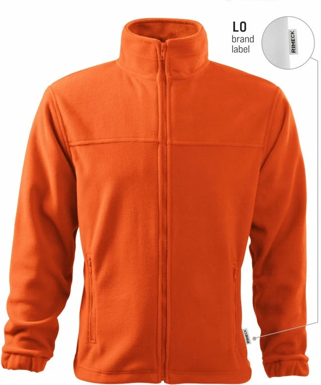 Jakne fleece për meshkuj Rimeck, portokalli