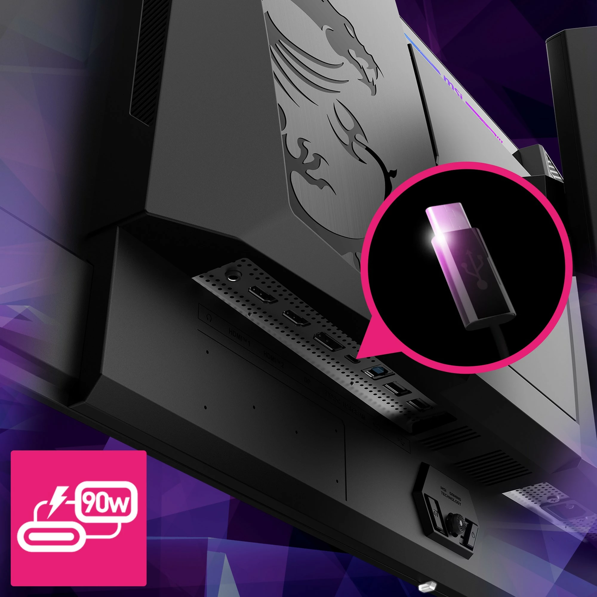 Monitor gaming MSI MPG 271QRXDE, 27 inç, QD-OLED, 360Hz, WQHD