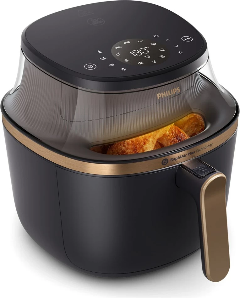 Fritezë ajri Philips NA 342/00, 1.4 kg, Ari