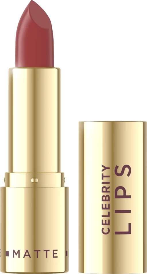 Buzëkuq mat krem Eveline Cosmetics Celebrity Lips Matte 501 Velvet për femra, 1 copë