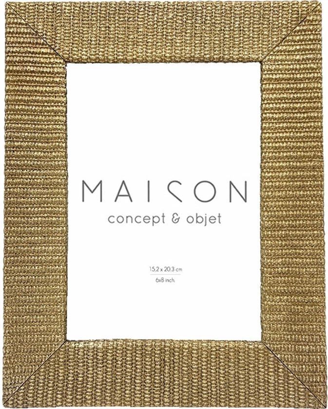 Kornizë foto Cilian, polirezine, ngjyrë ari, 23x2x27cm