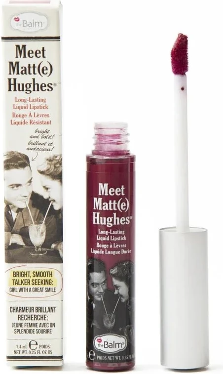Buzëkuq liquid The Balm Meet Matt(e) Hughes Romantic për femra 7.4ml