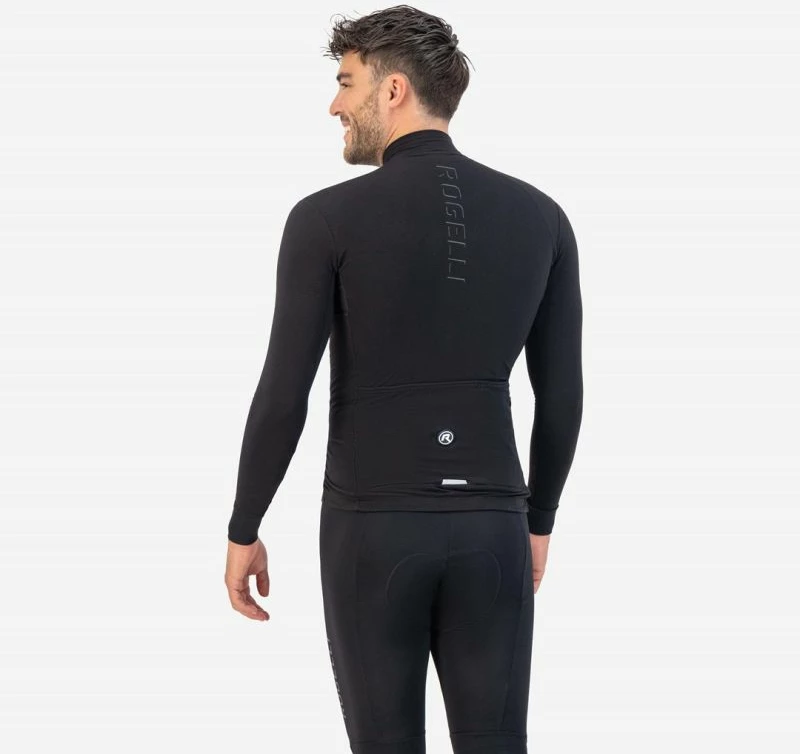 Maicë me mëngë të gjata Rogelli për meshkuj, e zezë