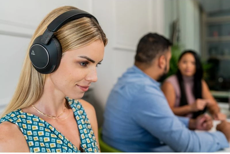 Headset stereo Yakimasport Voyager Surround 80 UC USB-C/A, e zezë