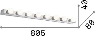 Ndriçues tavanora Prive' ap8