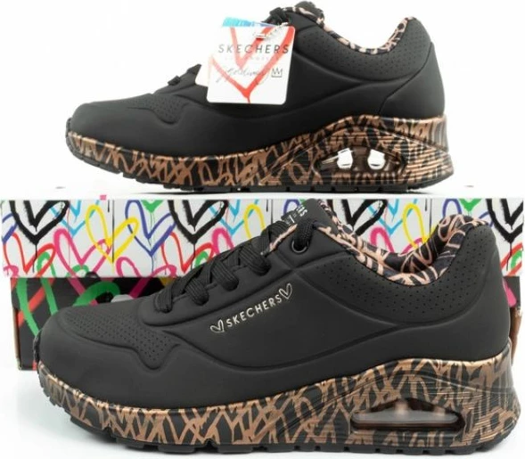 Atlete sportive për femra Skechers, të zeza