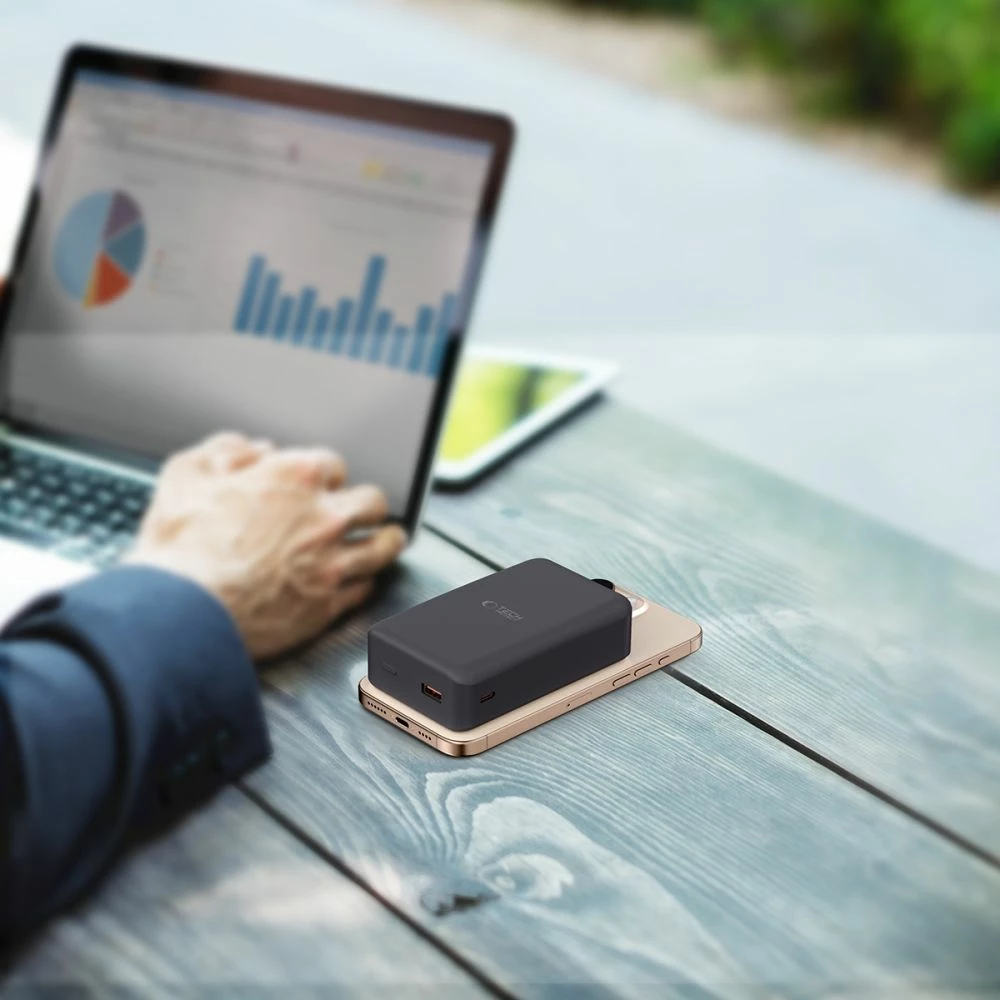 Powerbank Tech-Protect PB12 LifeMag 20000mAh MagSafe, zi