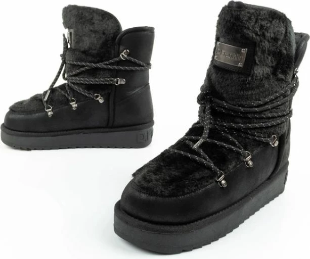 Çizme dimri për femra D.Franklin, të zeza