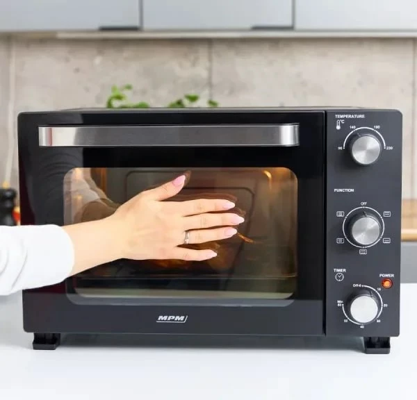 Furrë elektrike mini MPM MPE-14/T, 1300 W, e zezë