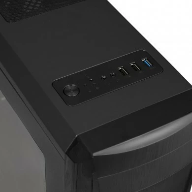 Kasë iBOX ORCOS X14, Midi Tower, ATX/ITX/Micro ATX, e zezë