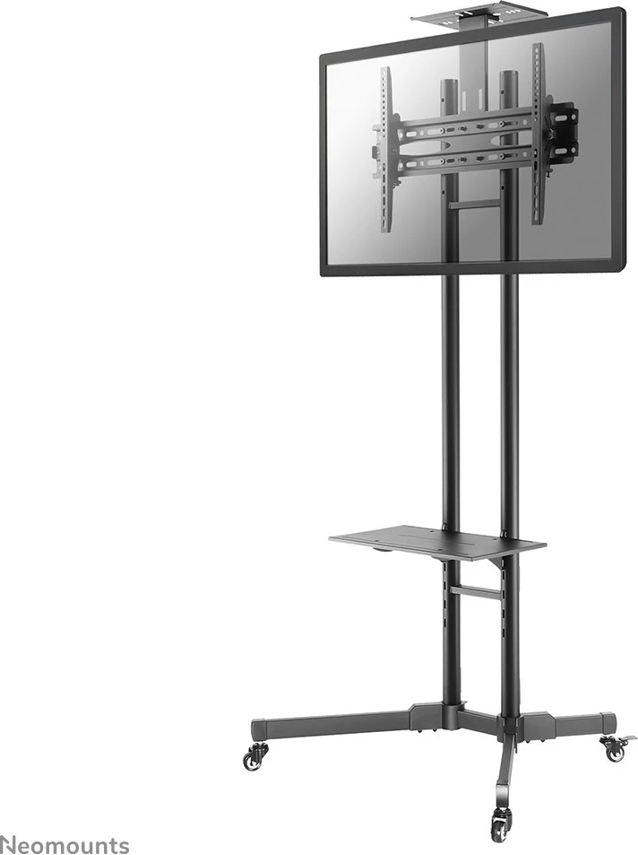 Karrocë portabile për TV Neomounts PLASMA-M1700E, deri 70", rregullim lartësie, ngjyrë e zezë