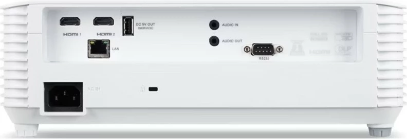 Projektor Acer P5550 MR.JY411.001 DLP FHD 1920x1080 5200 ANSI, HDMI, LAN, i bardhë