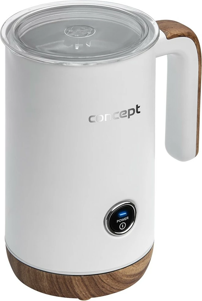 Spumatore qumështi Concept NM4100 NORDIC, 240 ml, Bardhë/Dru