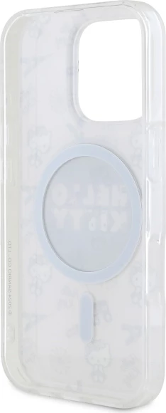 Mbështjellës Hello Kitty IML All Over Paris MagSafe për iPhone 16 Pro Max, Rozë