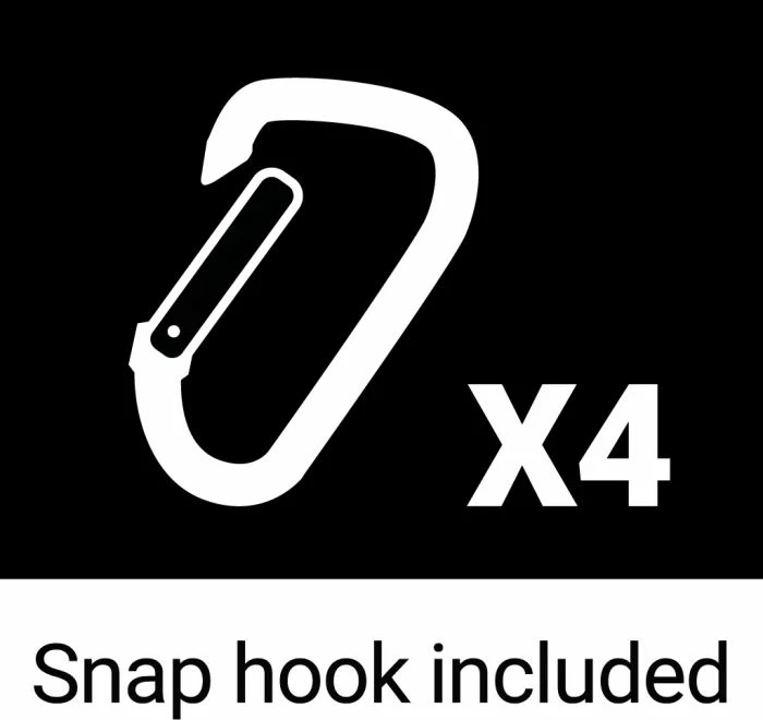 Karikues solar i palosshëm Sandberg 420-67 40W QC3.0+PD+DC i zi set me 4 karabinerë