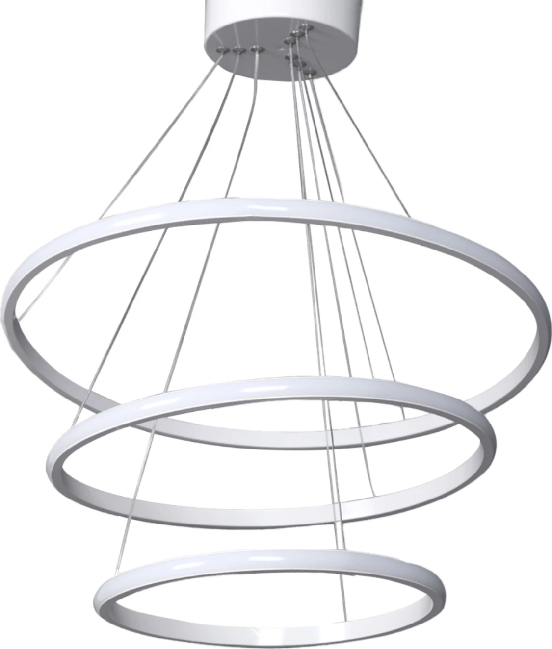 Llambë varëse LED e bardhë, FH7510.01, 30x28x55 cm