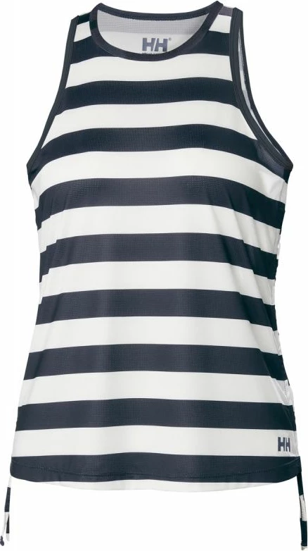 Maiçe për femra Helly Hansen, modeli Siren Tank, me ngjyra të bardha dhe blu deti