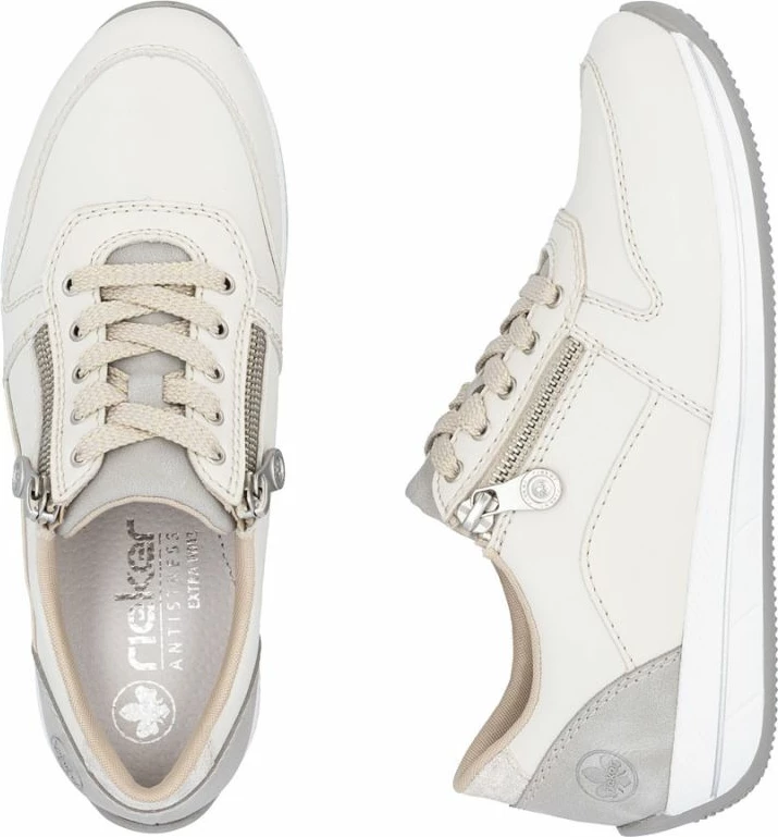 Atlete lëkure për femra Rieker, krem