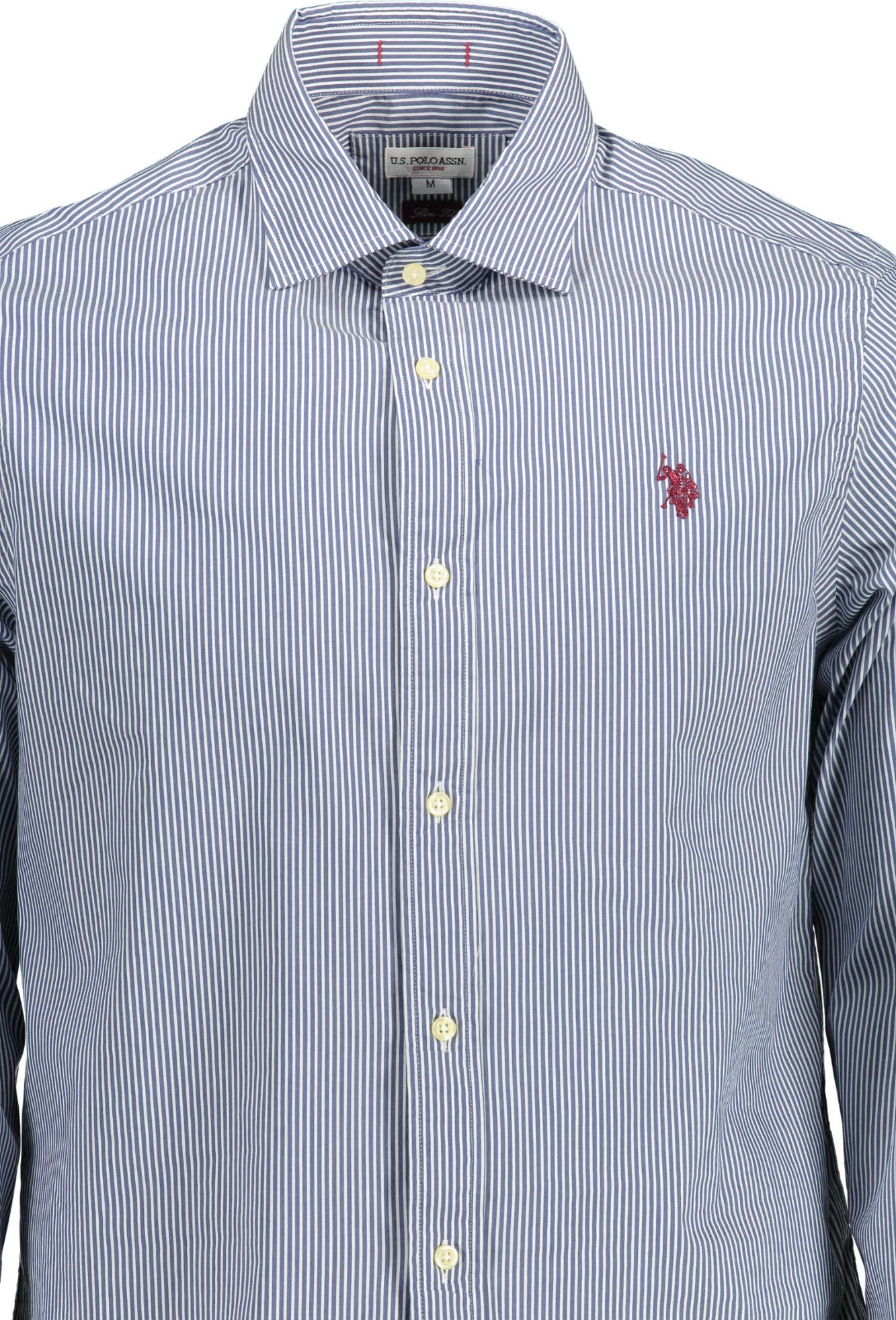 Këmishë për meshkuj U.S. POLO, mëngë të gjata, blu