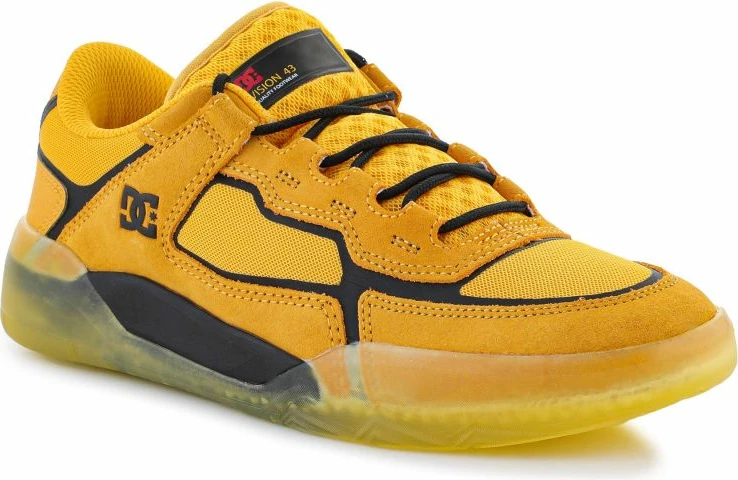 Këpucë për meshkuj DC, të verdha