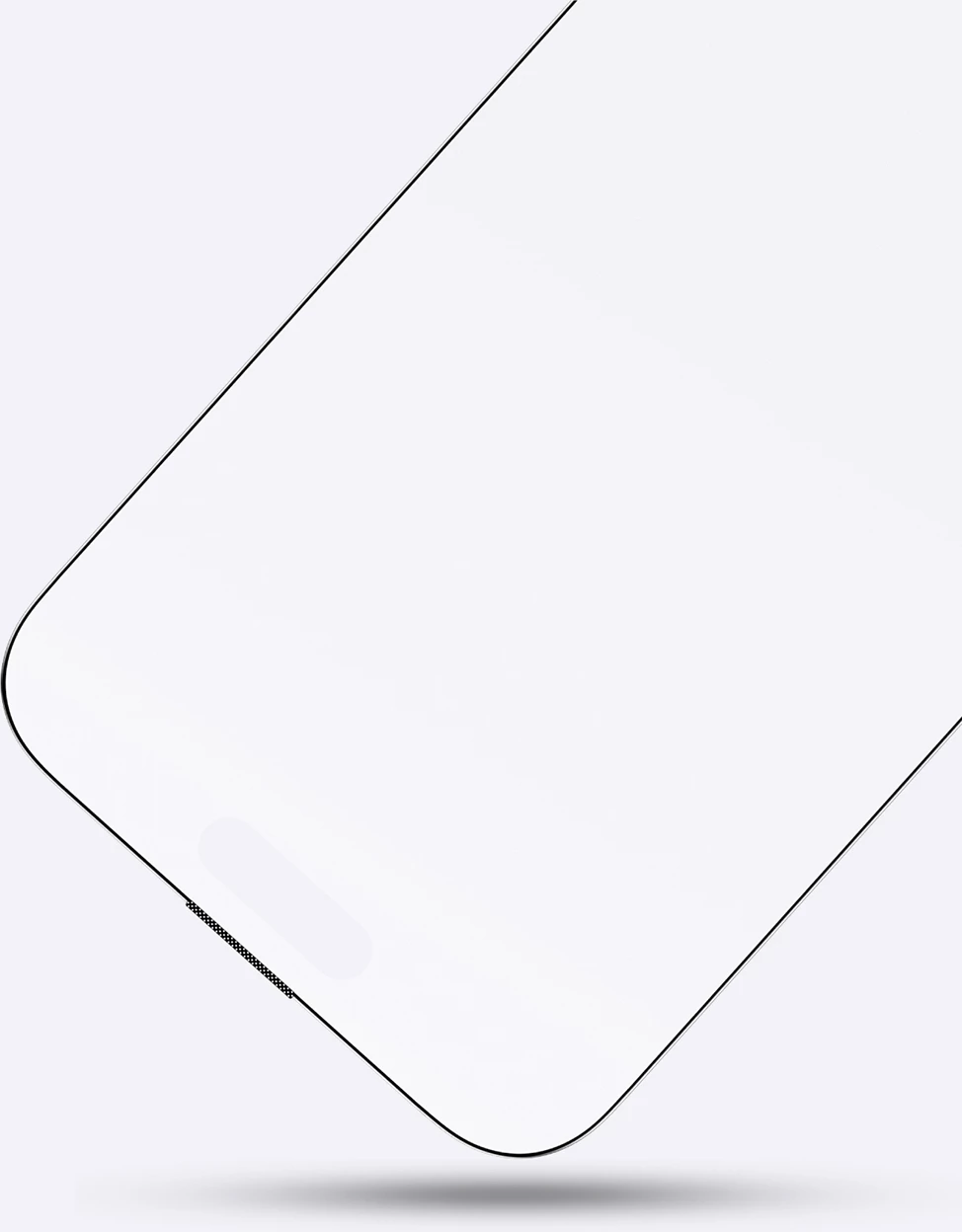 Mbrojtës ekrani qelqi i kalitur, AmazingThing Titan Matte Glass, për iPhone 16 Pro Max, 330µm 9H, DustShield DefendEdge, transparent/mat